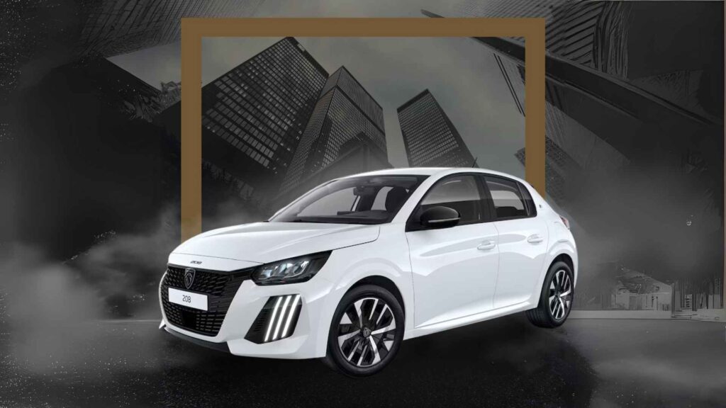 208 blanc à louer chez Wissam Luxury Cars Meknès